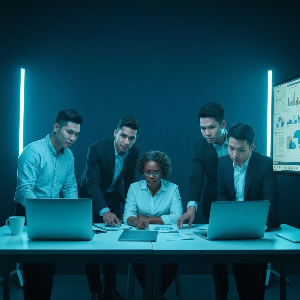 Trimmly Tech Solution team working on software projects