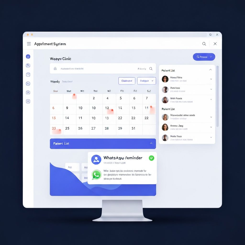 Clinic Reduces Missed Bookings by 80% dashboard preview